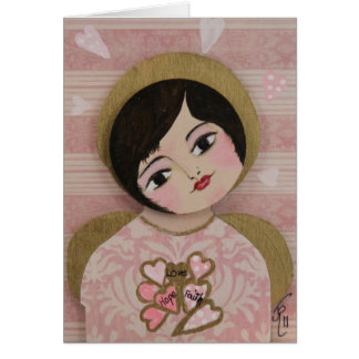 Angel Hearts Love Hope Faith Cards