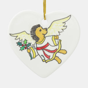 Angel Hedgehog Ornament