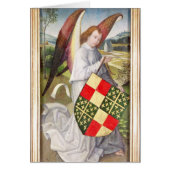 Angel holding a shield (Front)