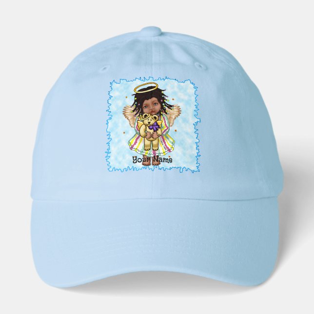 Angel Holding Bear Hat (Front)