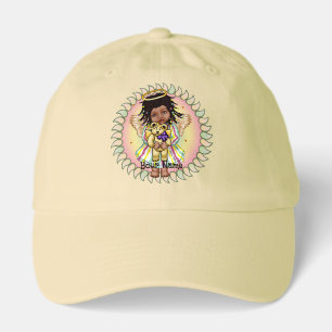 Angel Holding Bear Trucker Hat