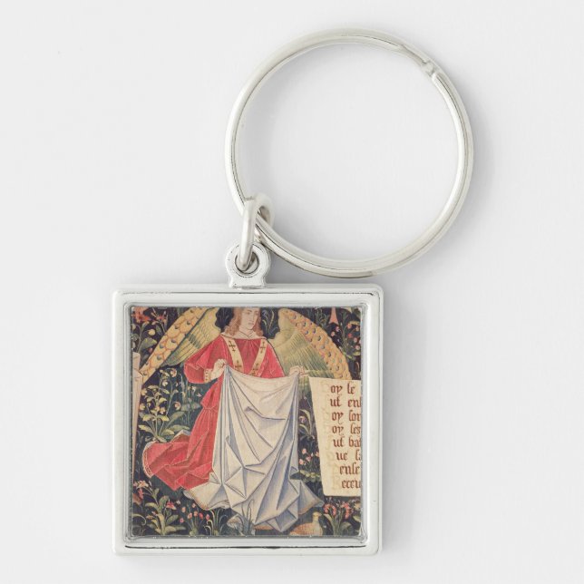 Angel holding the shroud keychain (Front)