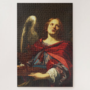 Angel Holding the Vessel and Towel Jigsaw Puzzle