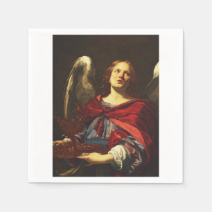 Angel Holding the Vessel and Towel Napkins