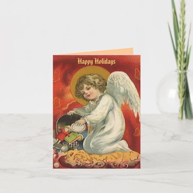 Angel Holidays Holiday Card (Front)