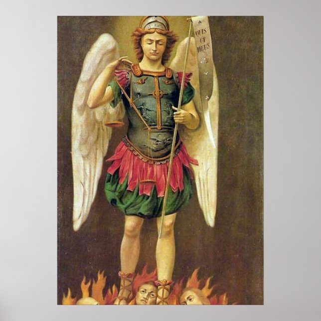 Angel Holy Archangel Michael Poster (Front)