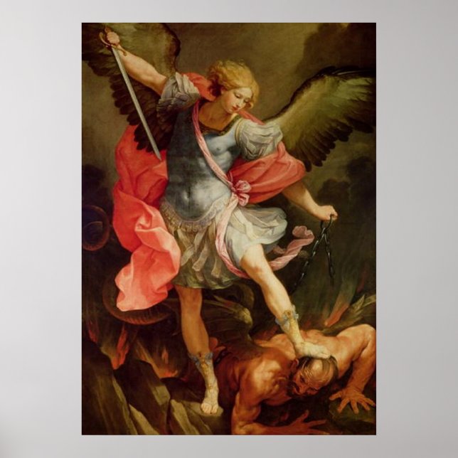 Angel Holy Archangel St. Michael Poster (Front)