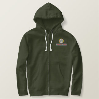 angel house logo embroidered hoodie