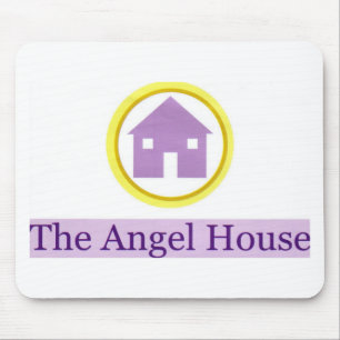 angel house logo mouse pad