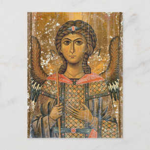 Angel Icon from Sinai Orthodox Christian Icon Postcard
