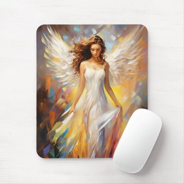 Angel Impressionist Art  Mouse Pad (With Mouse)