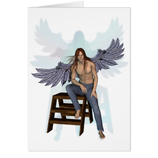 Angel in Blue Jeans Cards (Front)