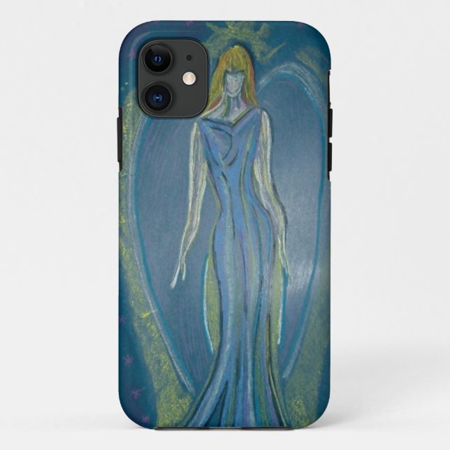 Angel in Blue Smartphone Case (Back)