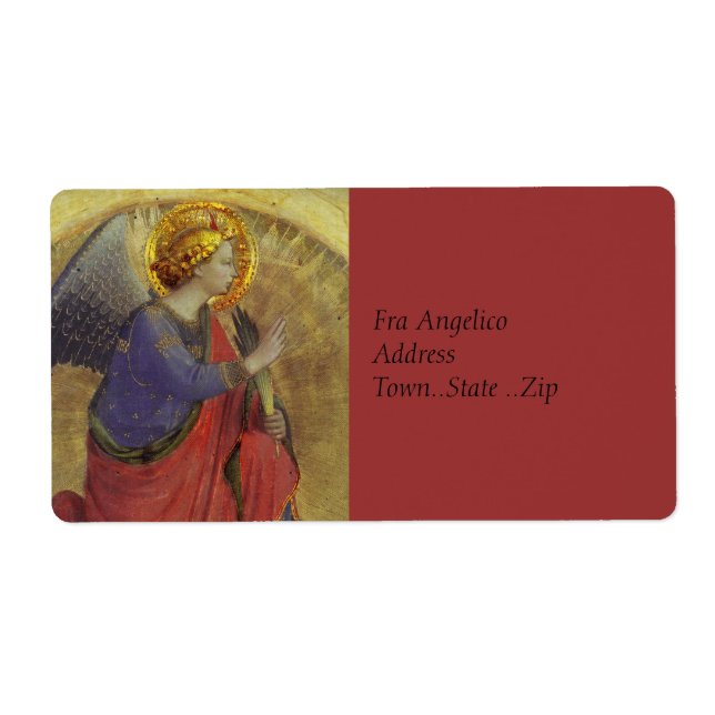 Angel in Gold Label (Front)