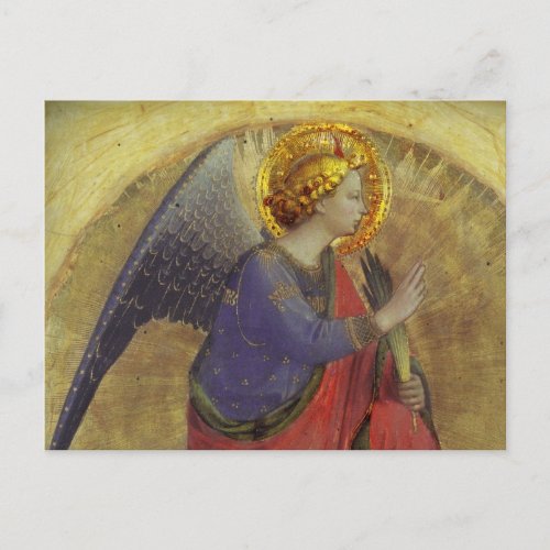 Angel in Gold Postcard