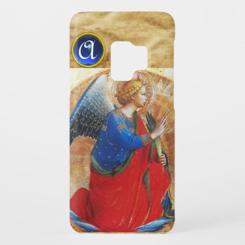 ANGEL IN GOLD RED AND BLUE GEMSTONE MONOGRAM Case_Mate SAMSUNG GALAXY S9 CASE