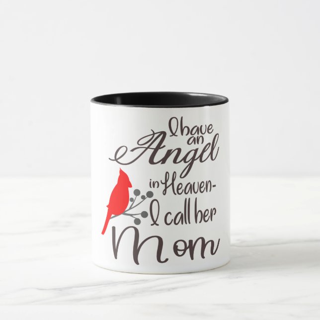 Angel In Heaven/Mom Mug (Center)