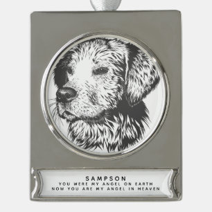 Angel in Heaven Personalized Pet Memorial Ornament