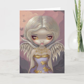 "Angel in Lilac" Greeting Card