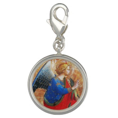 ANGEL IN REDGOLD BLUE CHARM