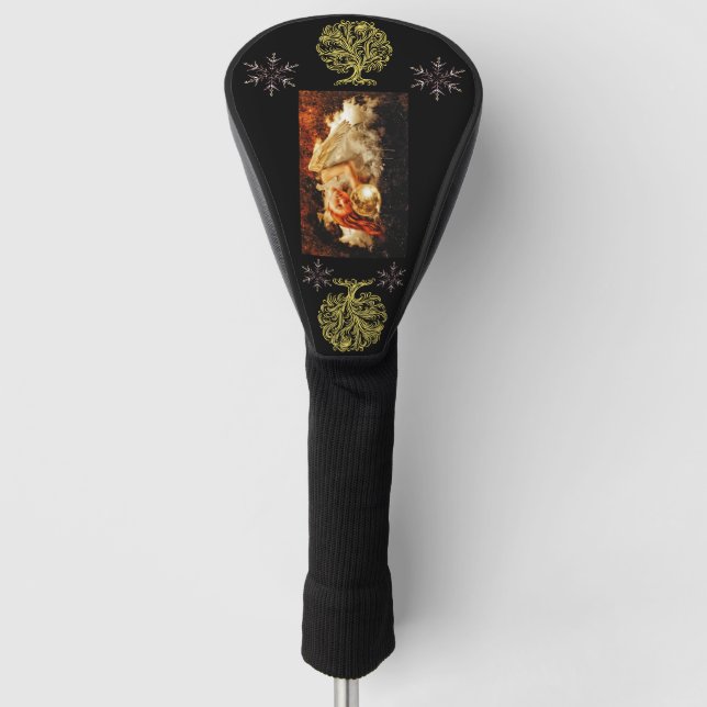 Angel in Sleep among the stars Fantasy Art  Golf Head Cover (Front)