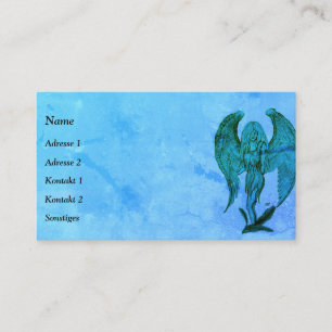 Angel in Tattoo Style Business Card