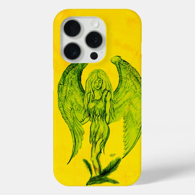 Angel in Tattoo Style Case-Mate iPhone Case (Back)