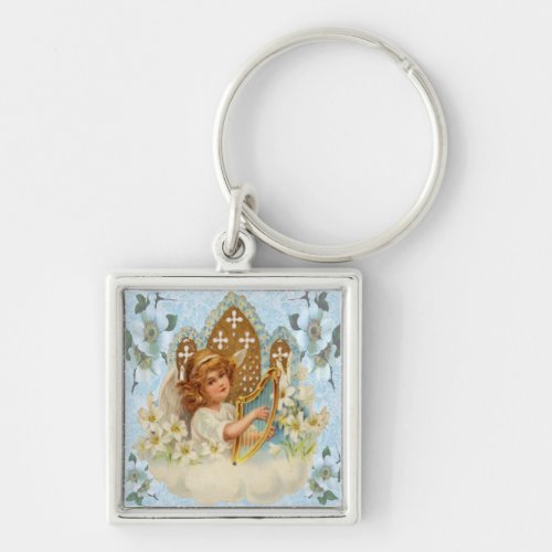 Angel In The Cloud Keychain