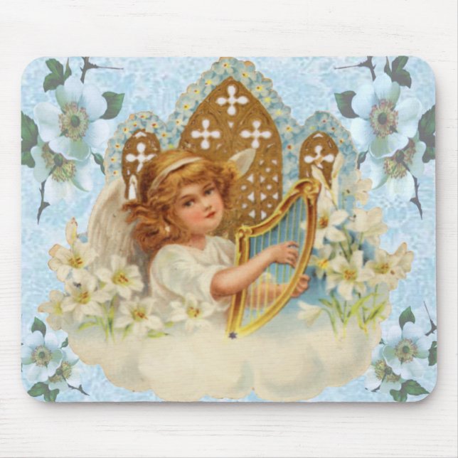 Angel In The Cloud Mouse Pad (Front)