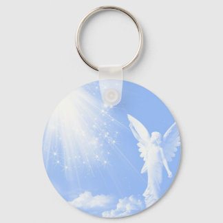 Angel In The Clouds Keychain