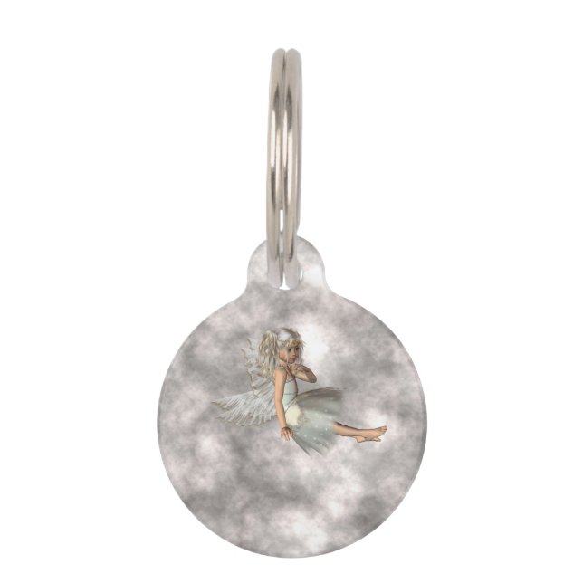 Angel in the Clouds Pet ID Tag
