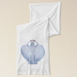 Angel in the clouds scarf<br><div class="desc">Angel in the clouds scarf</div>