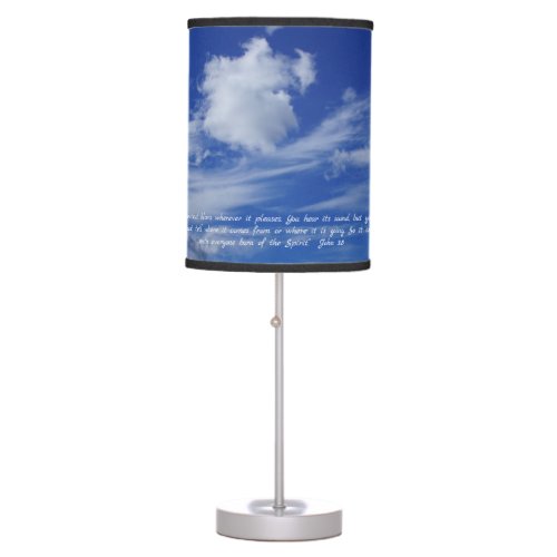 Angel in the Clouds Table Lamp