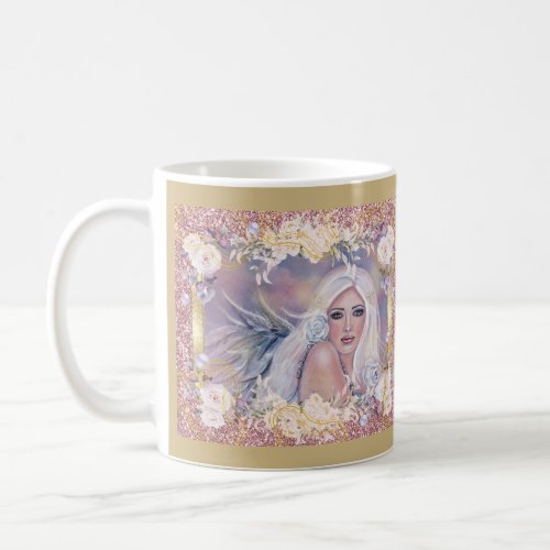 Angel in the morning sun by Renee Lavoie Coffee Mug