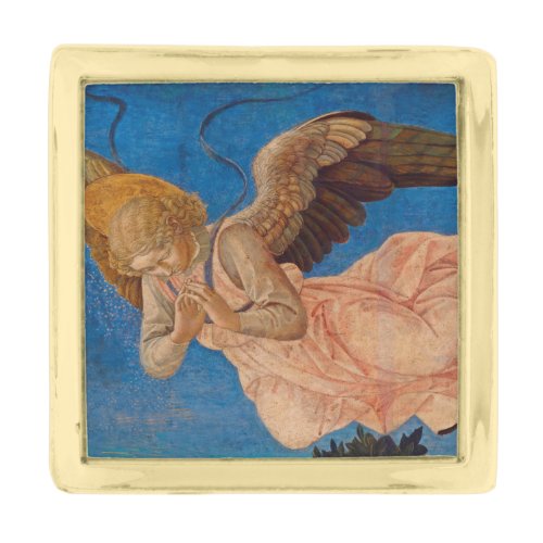 Angel in the Sky Gold Finish Lapel Pin