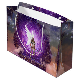Angel in the sky large gift bag