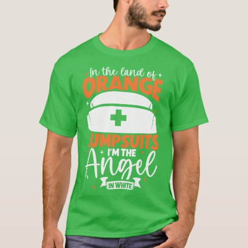 Angel in white correctional care T_Shirt