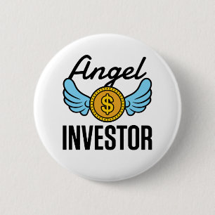 Angel Investor Investing Start-Up Business Button