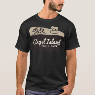 Angel Island State Park California Welcome Sign T-Shirt
