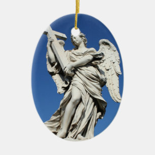 angel IV Ceramic Ornament
