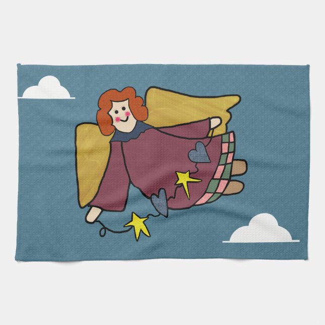 Angel Kitchen Towel (Horizontal)