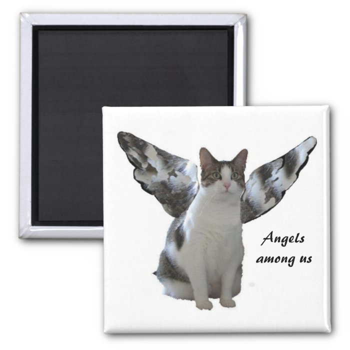 Angel Kitty Magnet