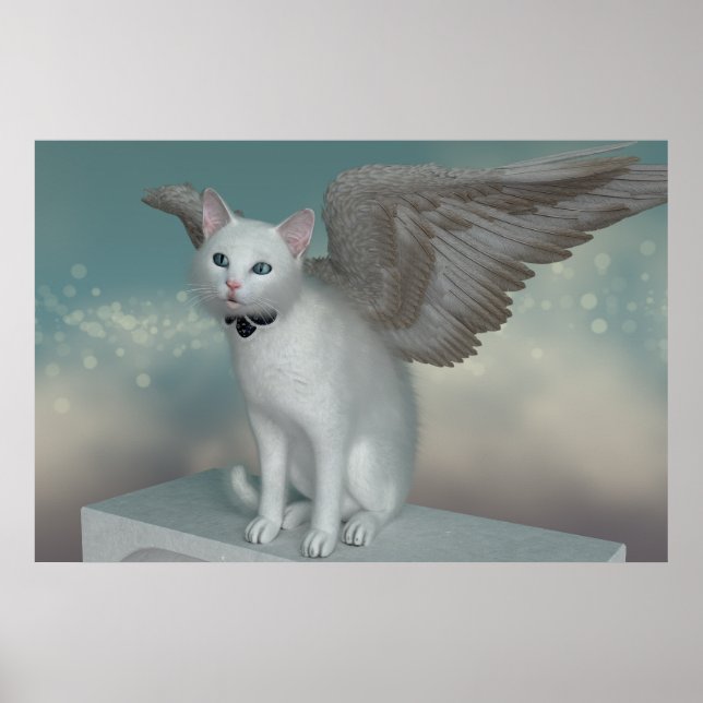 Angel Kitty Poster (Front)