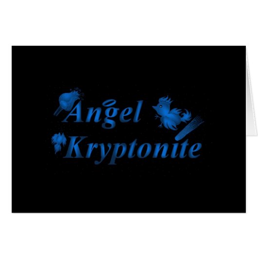 Angel kryptonite logo cards (Front Horizontal)