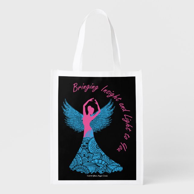 Angel Light Grocery Bag (Front)