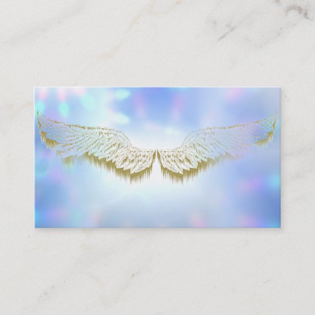 Angel light star business cards (Front)