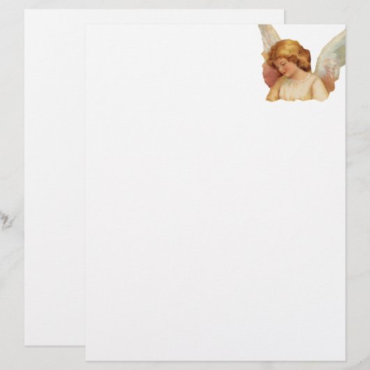 Angel Looking Down (Front/Back)