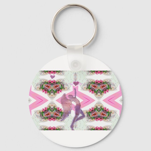 Angel Love_ Keychain (Front)