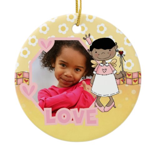 Angel Love Photo Keepsake Ornament