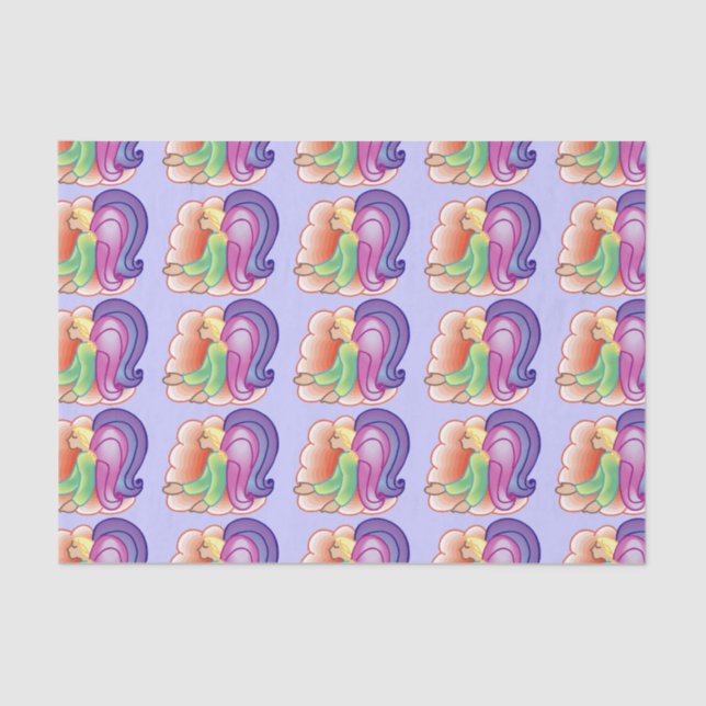 Angel Love Tissue Paper (Front)